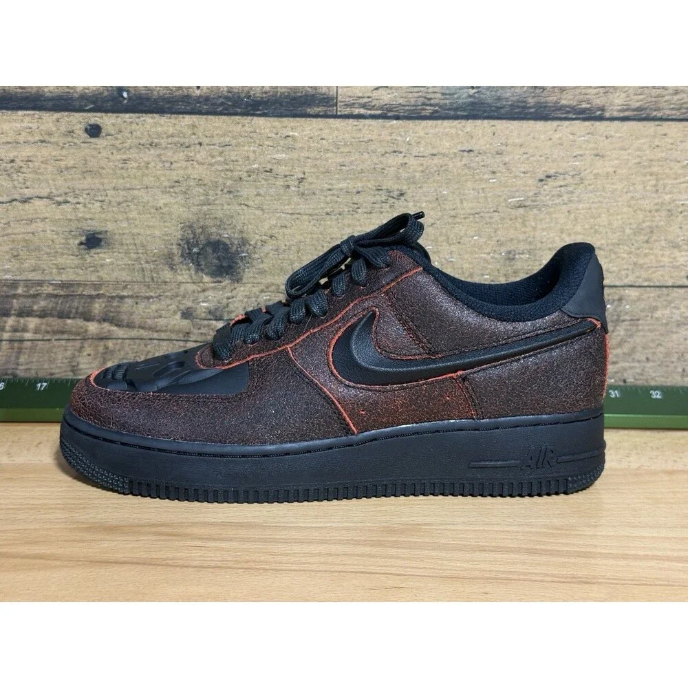 🔥💀Nike Air Force 1 Low Halloween Skull HV2016 001 Size 8 Or  Womans 9.5 NEW